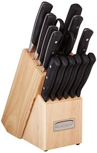 Cuisinart C77TR-15P Triple Rivet Collection 15-Piece Knife Block Set - Black