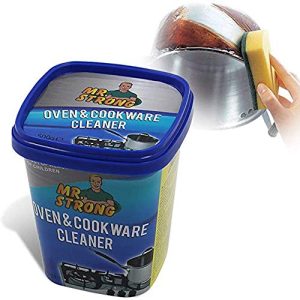 Oven & Cookware Cleaner Stainless Steel Cleaning Paste Remove Stains from Pots Pans Multi-Purpose Cleaner & Polish Removes Household Clean Universal Cleaning Paste for Removing Rust