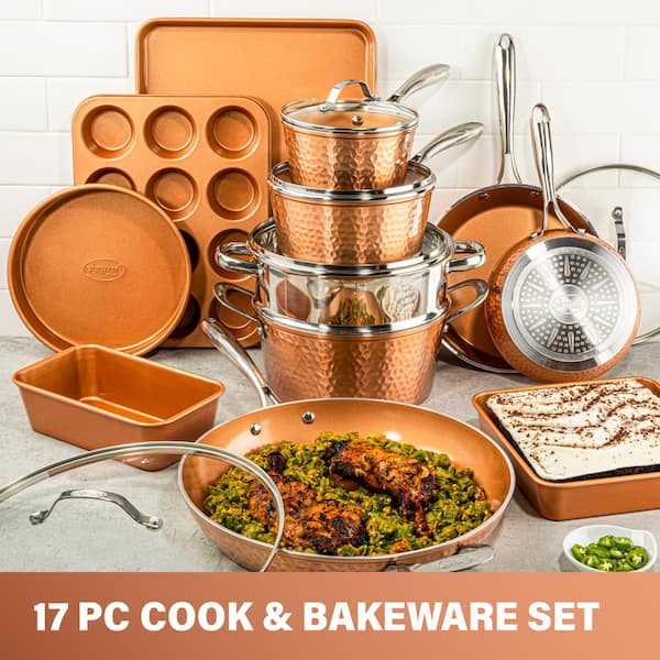 Upgrade Your Kitchen with Gotham Copper Cookware Set