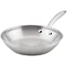 Rachael Ray Professional Stainless Steel Fry Pan/Skillet, 10-Inch, Silver