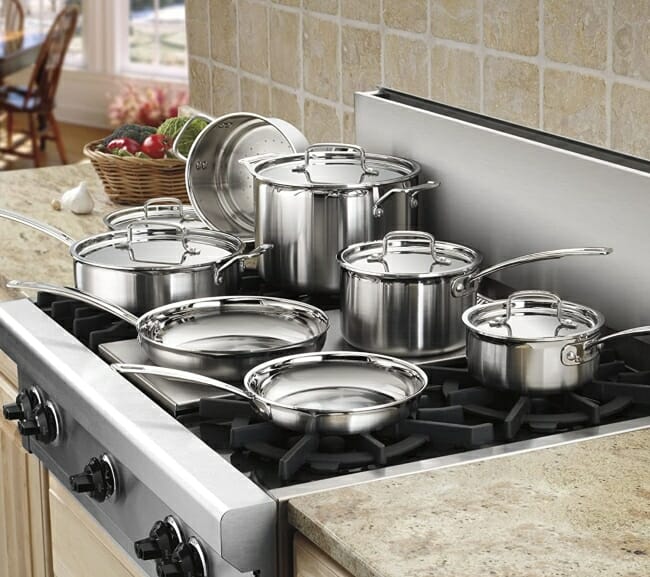 best stainless steel cookware for gas stoves