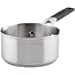 KitchenAid Saucepan with Pour Spouts, 1 Quart, Brushed Stainless Steel