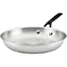 KitchenAid 5-Ply Clad Polished Stainless Steel Frying Pan/Skillet, 10 Inch
