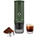 Nano Portable Electric Espresso Machine with 3-4 Min Self-Heating, 20 Bar Mini Small 12V 24V Car Coffee Maker, Compatible with NS Capsule & Ground Coffee for Camping, Travel, RV, Hiking, Office