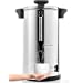 SYBO 2022 Upgrade SR-CP100B Commercial Grade Stainless Steel Percolate Coffee Maker Hot Water Urn for Catering, 100-CUP 16 L, Metallic
