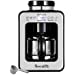 Automatic Coffee Maker with Grinder, Programmable Grind and Brew Coffee Machine for use with Ground or Whole Beans, 17 oz Glass Carafe