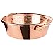 Mauviel M'Passion Hammered Copper Jam Pan With Bronze Handles, 9.4-qt, Made In France