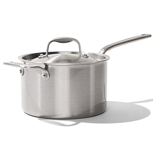 Made In Cookware - 4 Quart Stainless Steel Saucepan with ...