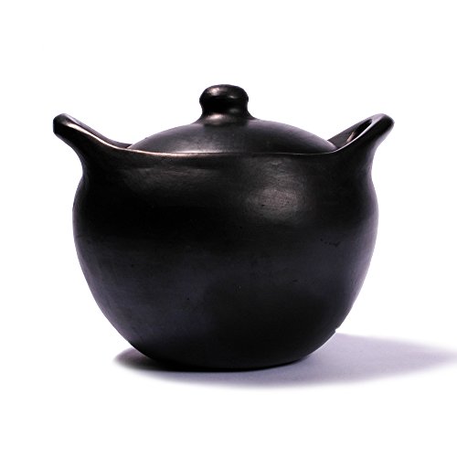 Ancient Cookware, Rounded Chamba Clay Soup Pot, Small, 2.5 Quarts ...