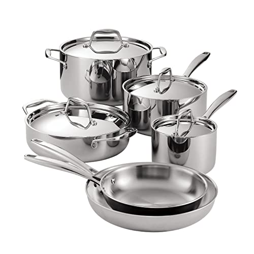 Tramontina 10-Piece Cookware Set Stainless Steel, 80116/248DS