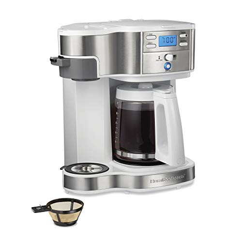 Hamilton Beach 49933 2-Way 12 Cup Programmable Drip Coffee Maker ...