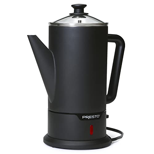 Presto 02815 12-cup Cordless Stainless Steel Coffee Maker