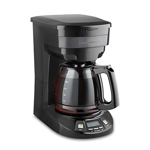 Hamilton Beach 12 Cup Programmable Drip Coffee Maker with 3 ...