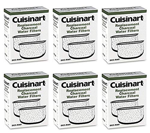Cuisinart DCC-RWF-6PK (12 Filters) Charcoal Water Filters in Cuisinart DCC-RWF ...