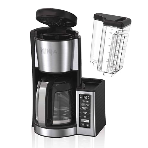 Ninja CE251 Programmable Brewer, with 12-cup Glass Carafe, Black and ...