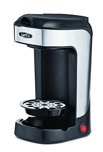 BELLA One Scoop One Cup Coffee Maker, Single Serve Brewer ...