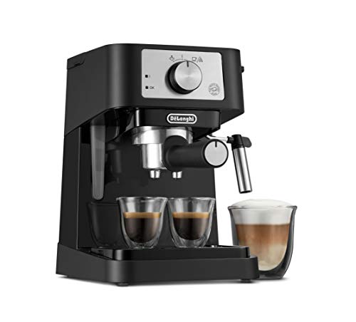 De'Longhi Stilosa Manual Espresso Machine, Latte & Cappuccino Maker, 15 ...