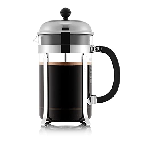 Bodum Chambord French Press Coffee Maker, 51 Ounce, 1.5 Liter, ...