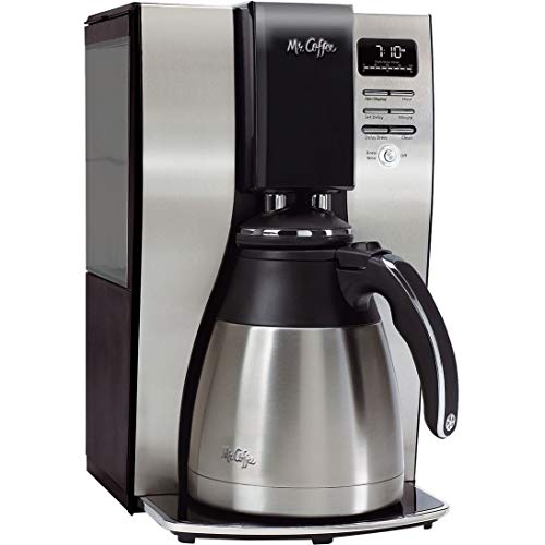 Mr. Coffee Coffee Maker, Programmable Coffee Machine with Auto Pause, ...