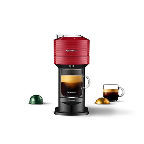Nespresso Vertuo Next Coffee and Espresso Machine by Breville, Cherry ...