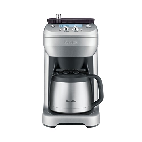 Breville Grind Control Coffee Maker, 60 ounces, Brushed Stainless Steel, ...