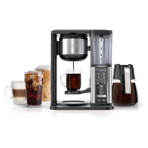 Ninja CM401 Specialty 10-Cup Coffee Maker, with 4 Brew Styles ...