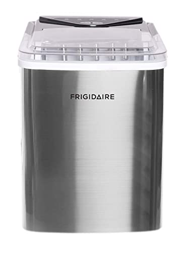Frigidaire EFIC123-SS Counter Top Maker, Produces 26 pounds Ice per ...