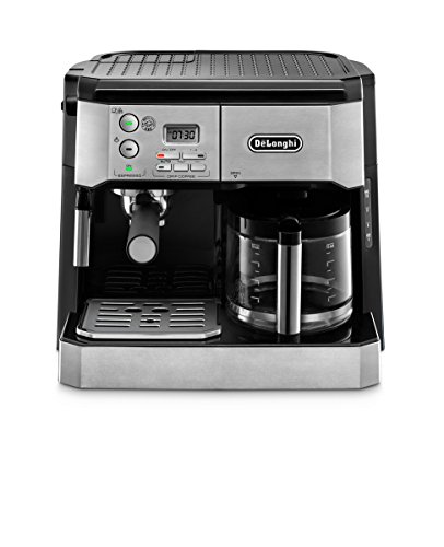 DeLonghi BCO430 Combination Pump Espresso and 10-Cup Drip Coffee Machine ...
