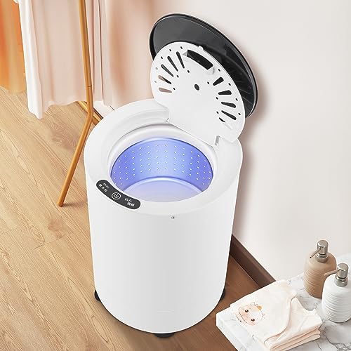 Meticuloso Electric Clothes Spin Dryer, Portable Mini Dryer, 110V Compact ...