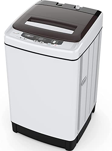 KUMIO 1.5CU.FT Automatic Portable Washing Machine, 11Lbs Compact Washing Machine ...