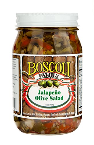 Boscoli Family Jalapeno Olive Salad, 15.5 oz.