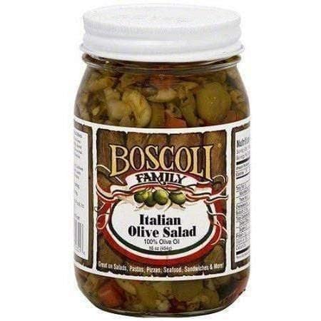 Boscoli Italian Olive Salad - Small, 15.5 ounce (Pack of ...
