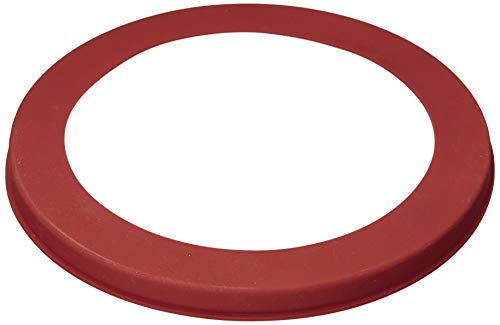 Fox Run Pie Crust Protector, Silicone, 9.5-Inch, Red