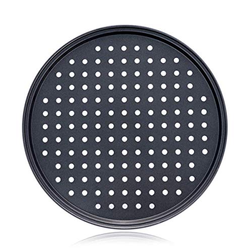 Alices Pizza Pan With Holes,12 Inch Round Pizza Pan for Oven Pizza Bakeware Pizza Pans Pizza Pan Pizza Baking Trayfor Home Baking Kitchen Oven Restaurant