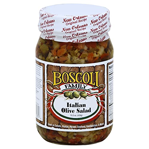 Boscoli Family Italian Olive Salad, 16 Ounce