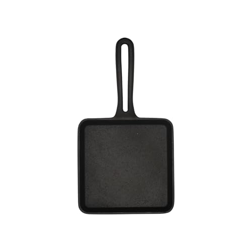 MIRRO 5in Cast Iron Preseasoned Mini Grill
