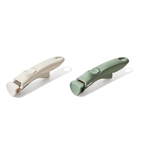 Redchef Removable Handle - Universal Pot Handle, Ideal Replacement for All Cookware (White Green)