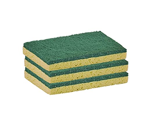 Scrubee Heavy Duty Scrub Sponge with Scouring Pad, Kitchen Dishwashing, ...