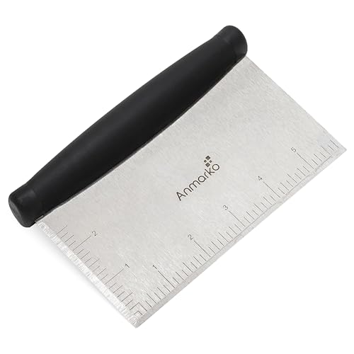 Stainless Steel Metal Griddle Scraper Chopper - Great as Dough ...