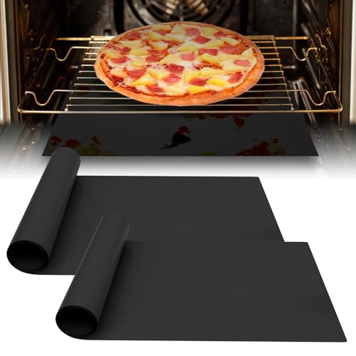 MAXTBEE Thickened 2 Pack Oven Liners for Bottom of Oven ...