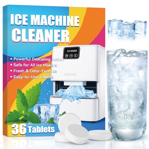 Ice Machine Cleaner Tablet, 36 Pack Ice Maker Cleaner for ...