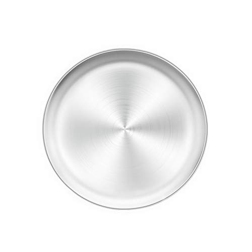 TeamFar Pizza Pan, 10 inch Pizza Pan Stainless Steel Pizza ...