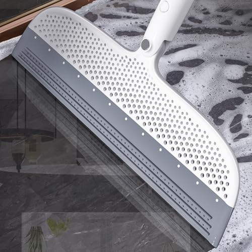 Multifunction Floor Squeegee Broom for Pet Hair Removal, Silicone Magic-Style ...