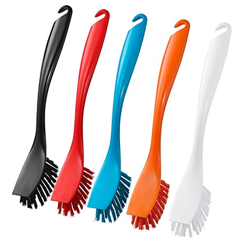 Ikea Easily Handable White Dish-Washing Brush (Pack of 4)