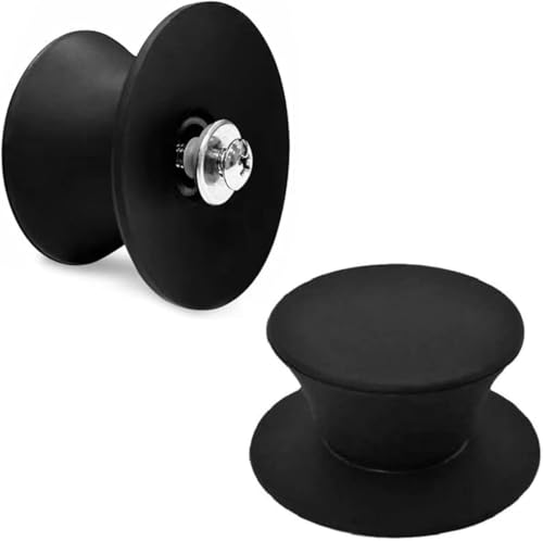Replacement Knobs for Cookware Lids - Silicone, Heat Proof, and Easy to Install (Set of 2)