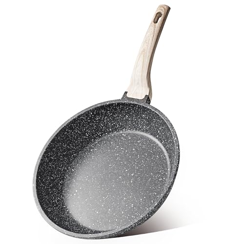CAROTE Nonstick Frying Pan Skillet,Non Stick Granite Fry Pan Egg ...