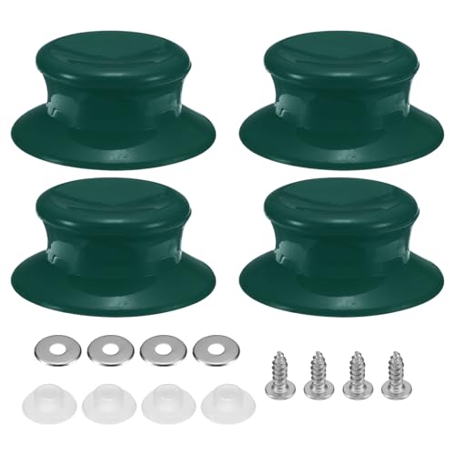 uxcell 4pcs Pot Pan Lids Replacement Knob, Plastic Pan Cover ...