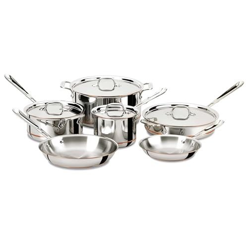 All-Clad Copper Core 10-Piece Cookware Set