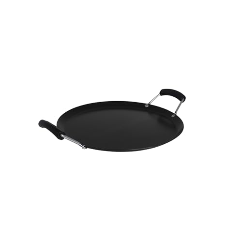 IMUSA USA, Black Carbon Steel Large Round Comal with Bakelite ...