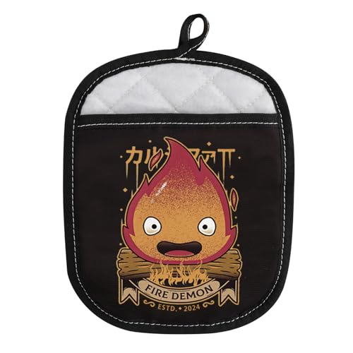 WCGXKO Anime Lovers Oven Mitt Pot Anime Lover Gift for ...